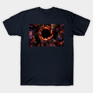 A Rendition of The Black Hole T-Shirt